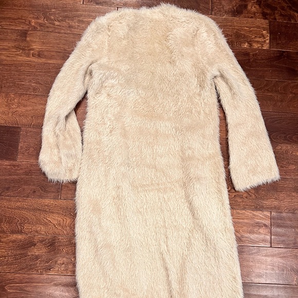 Tan Soft Knit Long Cardigan - Picture 2 of 4